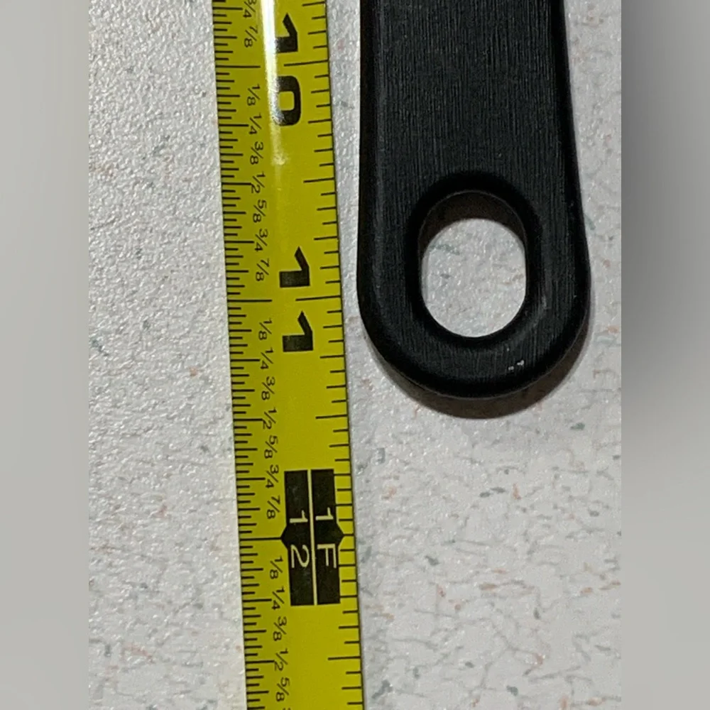 Vintage Tailor Made USA  Black Plastic / Nylon Spork Serving Spoon Fork 11.5”